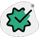 Simple invoice creation icon